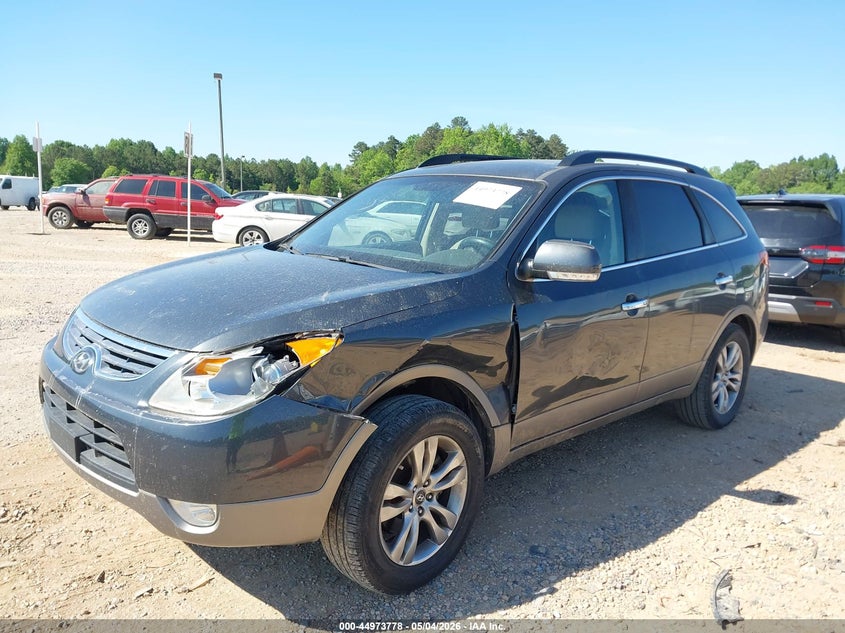2012 Hyundai Veracruz VIN KM8NU4CC0CU203809 IAAI salvage auction — LEFT FRONT, Salvage (North Carolina), sold $1,850 on 2026-07-09 (photo 2)
