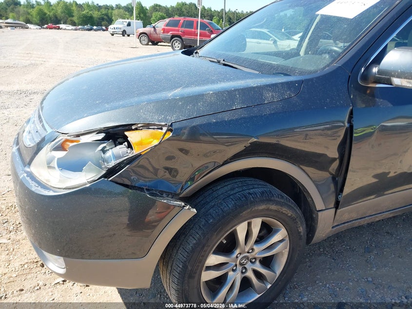 2012 Hyundai Veracruz VIN KM8NU4CC0CU203809 IAAI salvage auction — LEFT FRONT, Salvage (North Carolina), sold $1,850 on 2026-07-09 (photo 6)