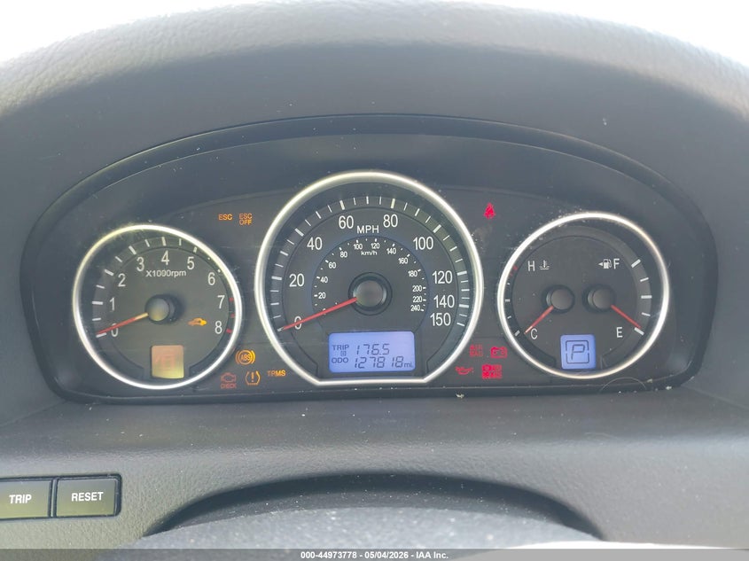 2012 Hyundai Veracruz VIN KM8NU4CC0CU203809 IAAI salvage auction — LEFT FRONT, Salvage (North Carolina), sold $1,850 on 2026-07-09 (photo 7)