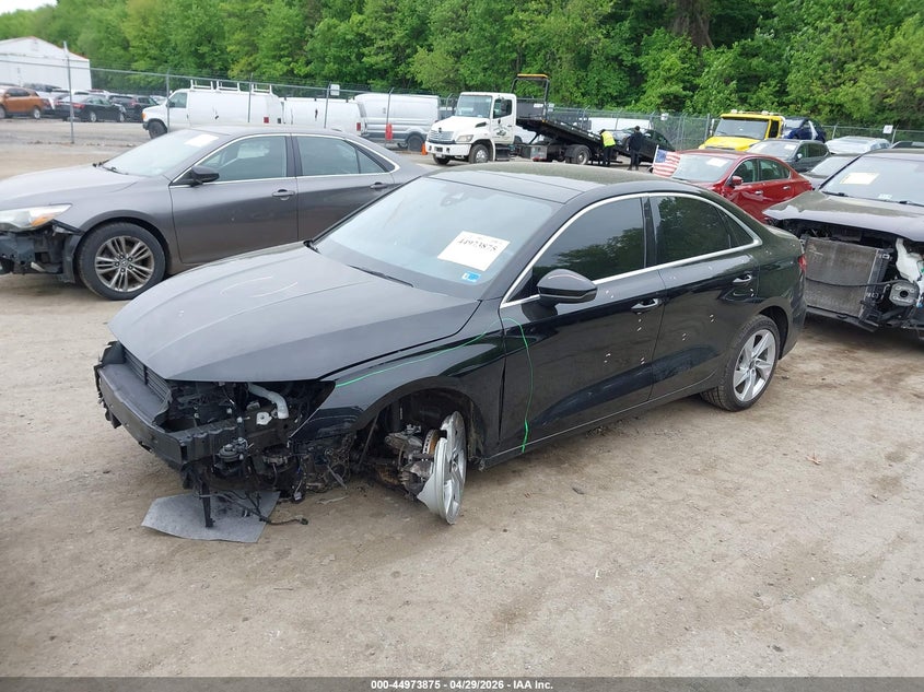 2024 Audi A3 VIN WAUAUDGY1RA034237 IAAI salvage auction — FRONT END, Salvage - Greater Than 75% (Maryland), sold $4,700 on 2026-07-07 (photo 2)