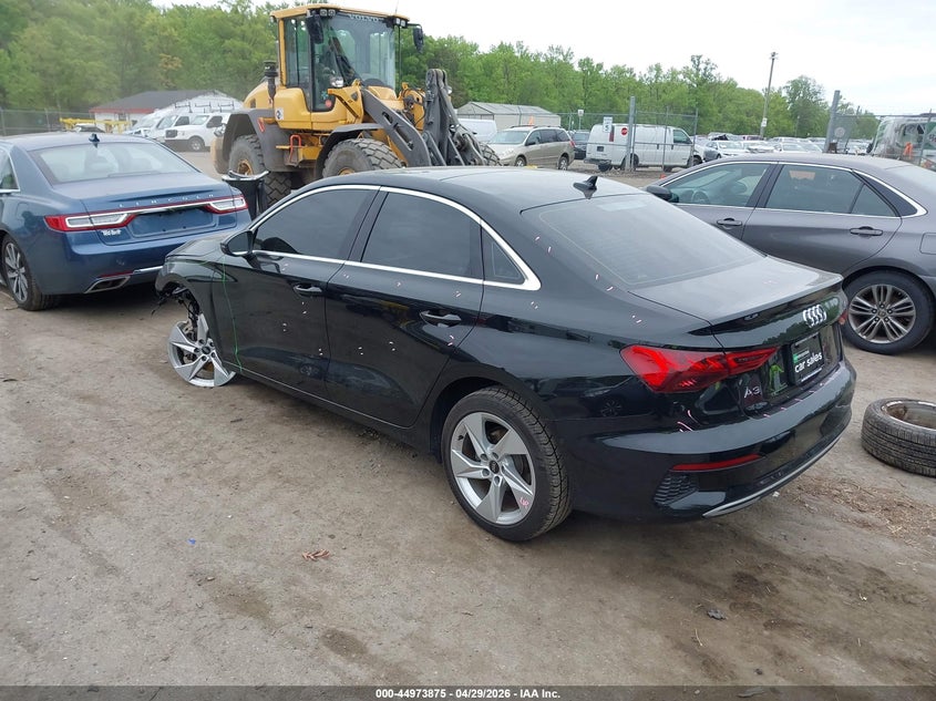 2024 Audi A3 VIN WAUAUDGY1RA034237 IAAI salvage auction — FRONT END, Salvage - Greater Than 75% (Maryland), sold $4,700 on 2026-07-07 (photo 3)