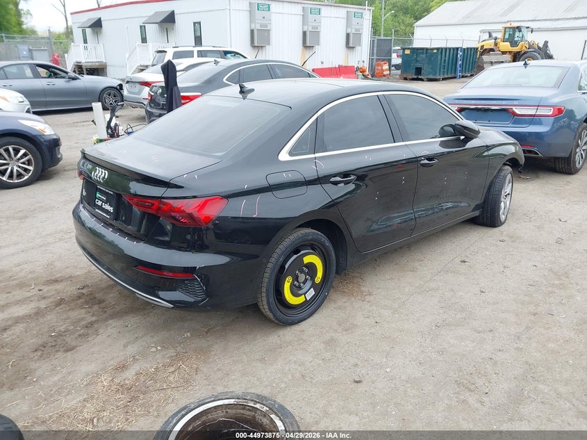2024 Audi A3 VIN WAUAUDGY1RA034237 IAAI salvage auction — FRONT END, Salvage - Greater Than 75% (Maryland), sold $4,700 on 2026-07-07 (photo 4)
