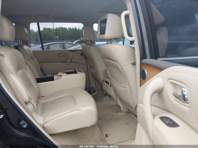 2014 Infiniti Qx80 VIN JN8AZ2NF1E9554626 IAAI salvage auction — FRONT END, Salvage Title, sold $1,450 on 2026-07-09 (photo 8)