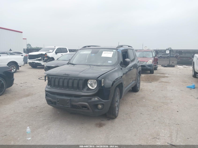 2020 Jeep Renegade VIN ZACNJBAB5LPL50394 IAAI salvage auction — RIGHT FRONT, Original (Texas), sold $1,850 on 2026-07-09 (photo 2)