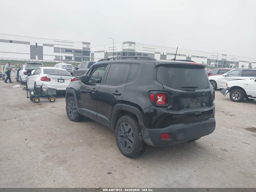 2020 Jeep Renegade VIN ZACNJBAB5LPL50394 IAAI salvage auction — RIGHT FRONT, Original (Texas), sold $1,850 on 2026-07-09 (photo 3)