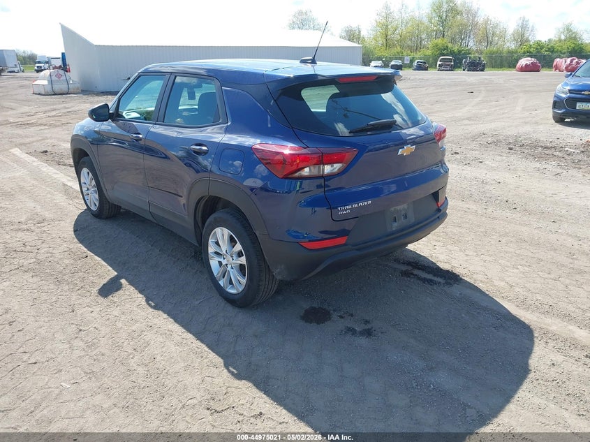 2023 Chevrolet Trailblazer VIN KL79MNSL2PB125464 IAAI salvage auction — HAIL, Salvage (Iowa), sold $7,225 on 2026-07-13 (photo 3)