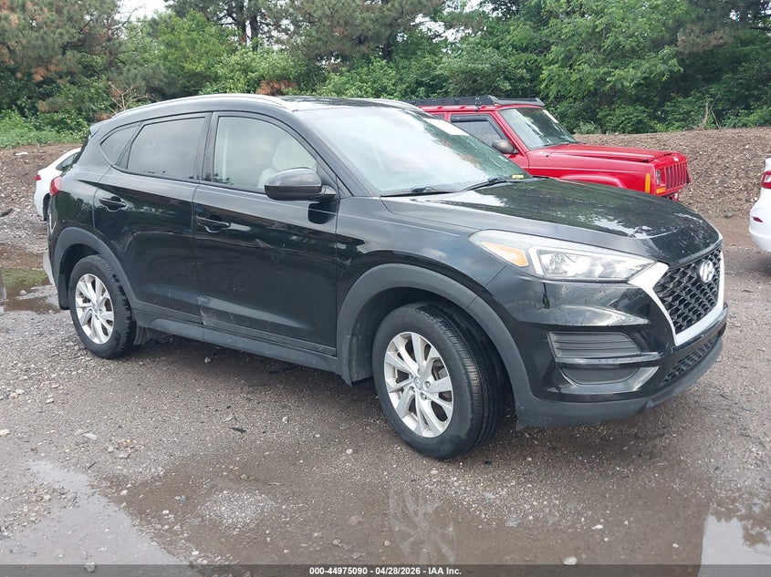 2019 Hyundai Tucson VIN KM8J3CA40KU951076 IAAI salvage auction — REAR END, Salvage Title, sold $2,150 on 2026-07-15 (photo 1)