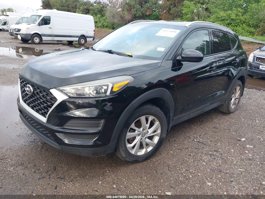 2019 Hyundai Tucson VIN KM8J3CA40KU951076 IAAI salvage auction — REAR END, Salvage Title, sold $2,150 on 2026-07-15 (photo 2)