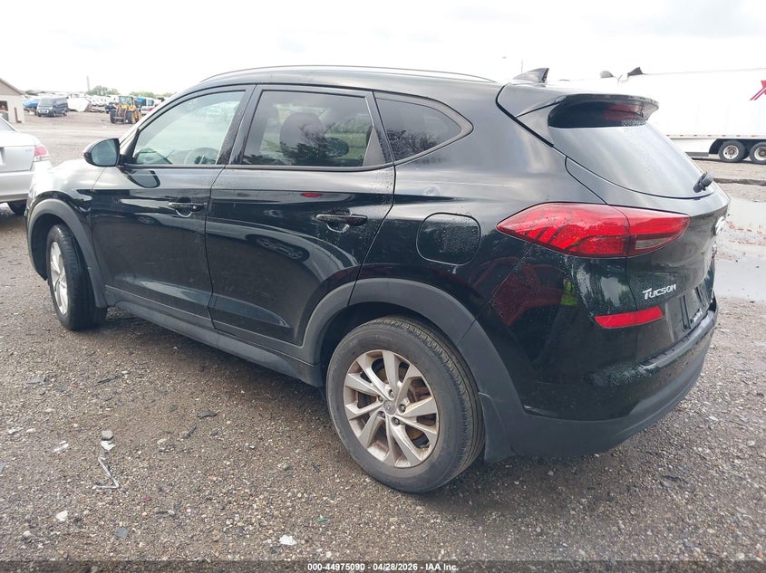 2019 Hyundai Tucson VIN KM8J3CA40KU951076 IAAI salvage auction — REAR END, Salvage Title, sold $2,150 on 2026-07-15 (photo 3)