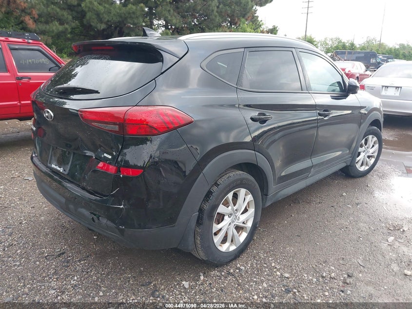 2019 Hyundai Tucson VIN KM8J3CA40KU951076 IAAI salvage auction — REAR END, Salvage Title, sold $2,150 on 2026-07-15 (photo 4)