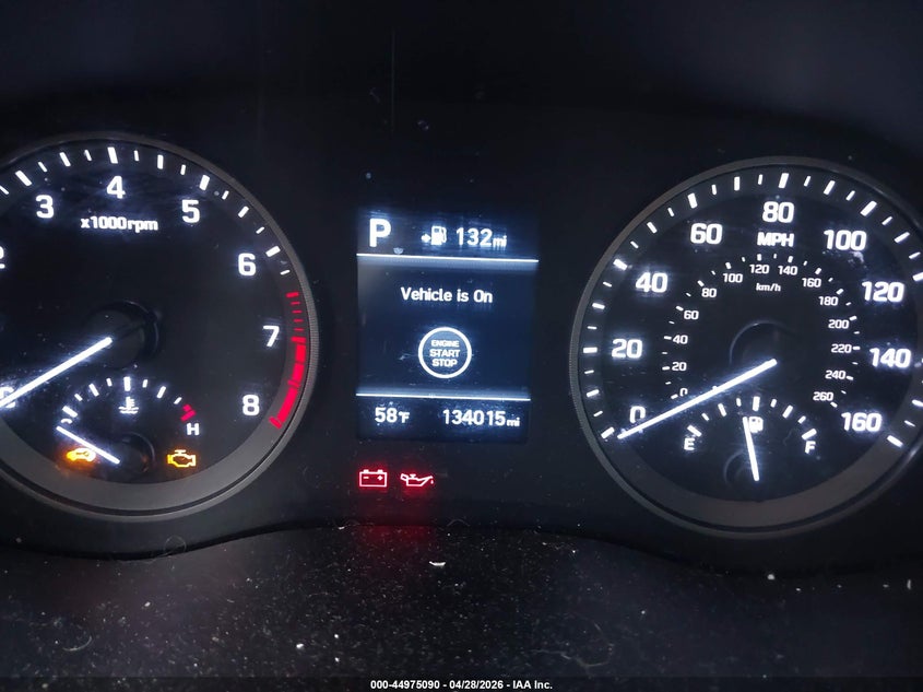 2019 Hyundai Tucson VIN KM8J3CA40KU951076 IAAI salvage auction — REAR END, Salvage Title, sold $2,150 on 2026-07-15 (photo 7)