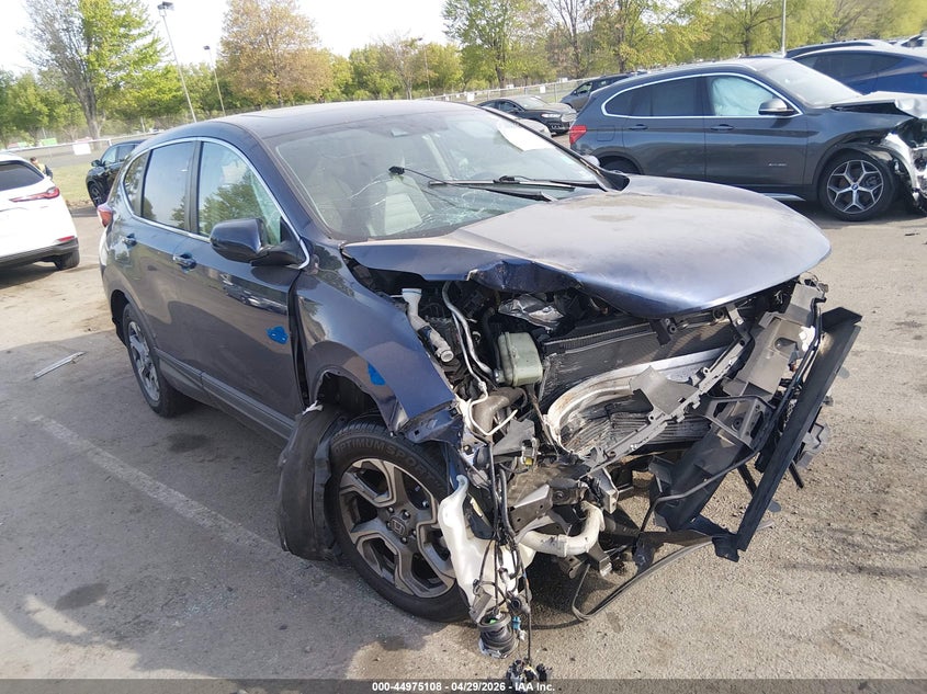 2019 Honda Cr-v VIN 5J6RW2H51KL002787 IAAI salvage auction — FRONT & REAR, Salvage (New Jersey), sold $2,825 on 2026-07-06 (photo 1)