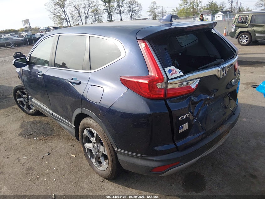 2019 Honda Cr-v VIN 5J6RW2H51KL002787 IAAI salvage auction — FRONT & REAR, Salvage (New Jersey), sold $2,825 on 2026-07-06 (photo 3)