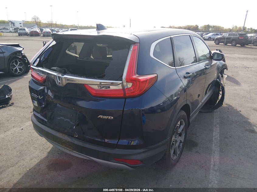 2019 Honda Cr-v VIN 5J6RW2H51KL002787 IAAI salvage auction — FRONT & REAR, Salvage (New Jersey), sold $2,825 on 2026-07-06 (photo 4)