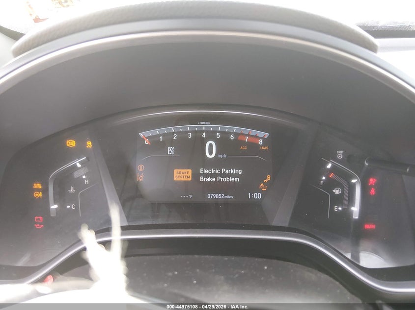 2019 Honda Cr-v VIN 5J6RW2H51KL002787 IAAI salvage auction — FRONT & REAR, Salvage (New Jersey), sold $2,825 on 2026-07-06 (photo 7)