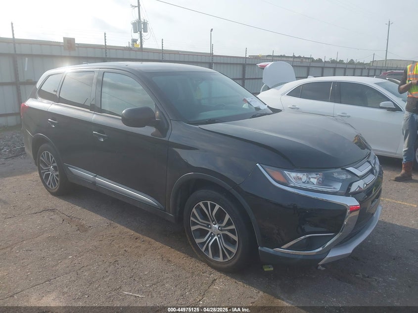 2017 Mitsubishi Outlander VIN JA4AD2A36HZ027900 IAAI salvage auction — LEFT FRONT, Original (Texas), sold $2,750 on 2026-07-08 (photo 1)
