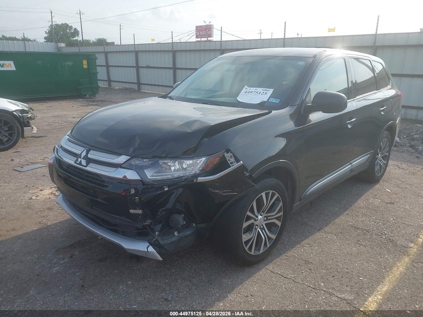 2017 Mitsubishi Outlander VIN JA4AD2A36HZ027900 IAAI salvage auction — LEFT FRONT, Original (Texas), sold $2,750 on 2026-07-08 (photo 2)