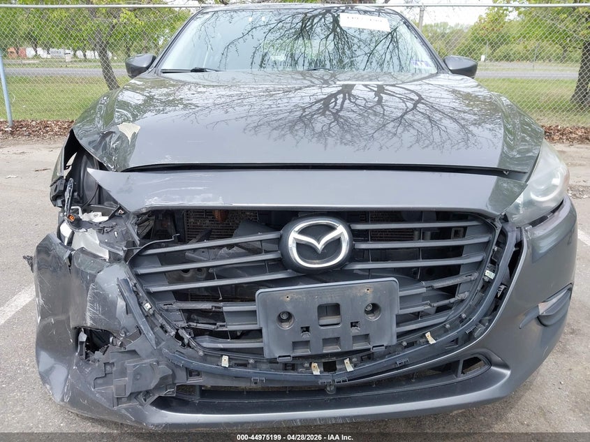 2017 Mazda 3 VIN JM1BN1L39H1139815 IAAI salvage auction — FRONT END, Salvage Title, sold $1,950 on 2026-07-30 (photo 6)