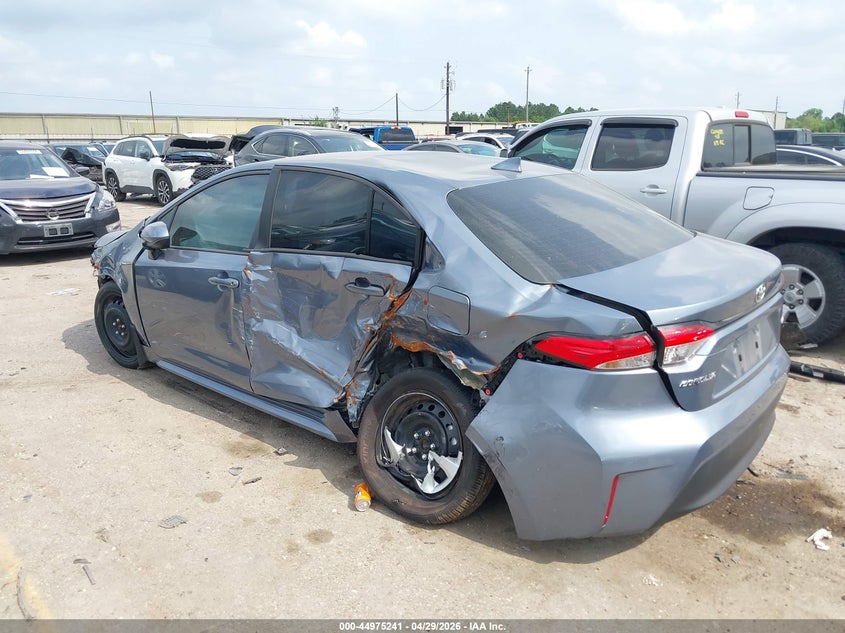 2025 Toyota Corolla VIN 5YFB4MDE6SP354933 IAAI salvage auction — LEFT FRONT, Salvage (Texas), sold $4,250 on 2026-07-22 (photo 3)