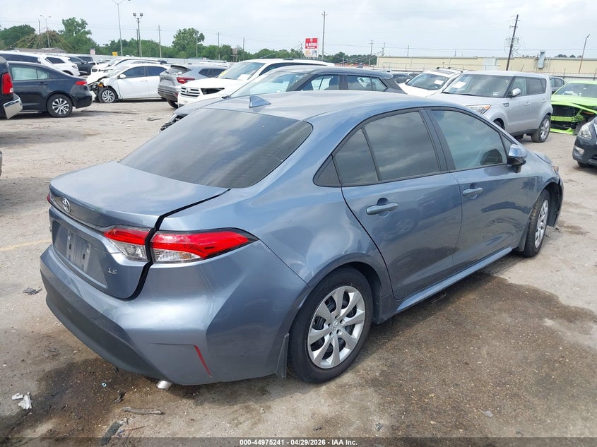 2025 Toyota Corolla VIN 5YFB4MDE6SP354933 IAAI salvage auction — LEFT FRONT, Salvage (Texas), sold $4,250 on 2026-07-22 (photo 4)