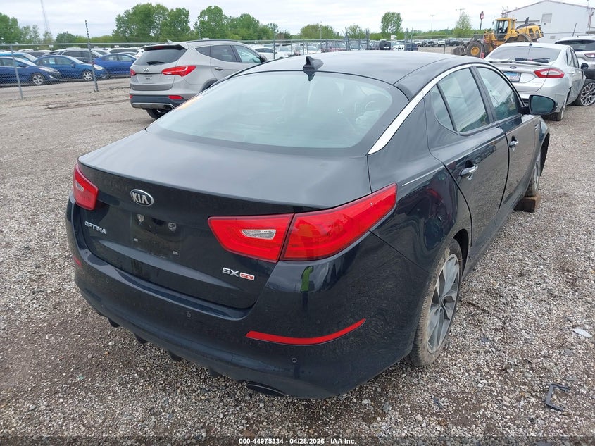 2014 Kia Optima VIN 5XXGR4A74EG286481 IAAI salvage auction — FRONT END, Salvage (Illinois), sold $425 on 2026-07-22 (photo 4)