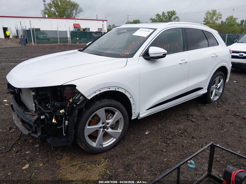 2025 Audi Q5 VIN WA12AAGU6S2008299 IAAI salvage auction — FRONT END, Salvage (Ohio), sold $14,600 on 2026-07-22 (photo 1)