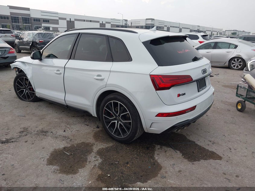 2022 Audi Sq5 VIN WA1B4AFY9N2037604 IAAI salvage auction — LEFT FRONT, Original (Texas), sold $15,600 on 2026-08-27 (photo 3)