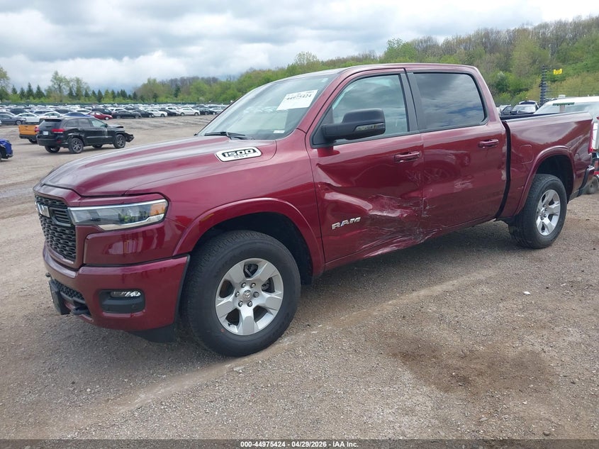 2025 Ram 1500 VIN 1C6SRFFP8SN518232 IAAI salvage auction — LEFT SIDE, Salvage (Illinois), sold $15,600 on 2026-07-29 (photo 2)