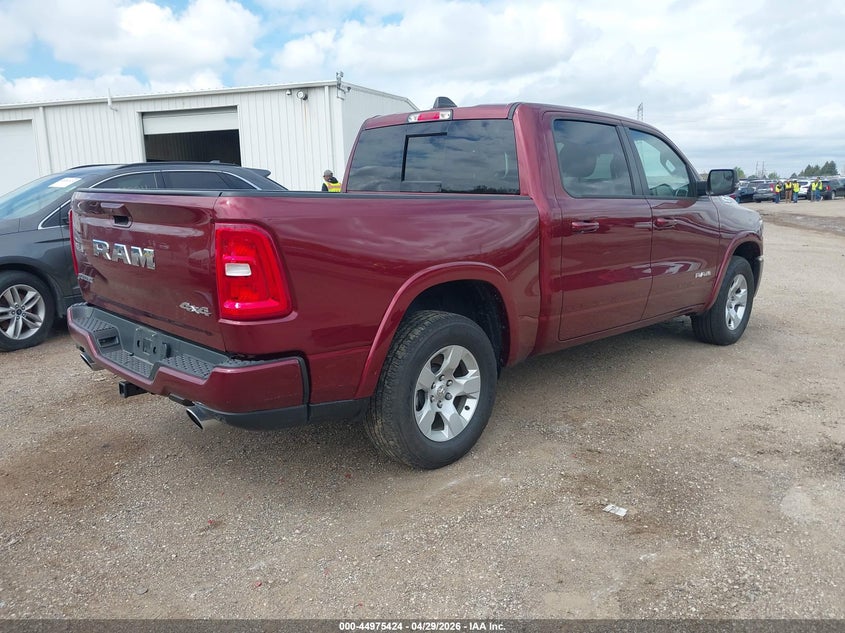 2025 Ram 1500 VIN 1C6SRFFP8SN518232 IAAI salvage auction — LEFT SIDE, Salvage (Illinois), sold $15,600 on 2026-07-29 (photo 4)