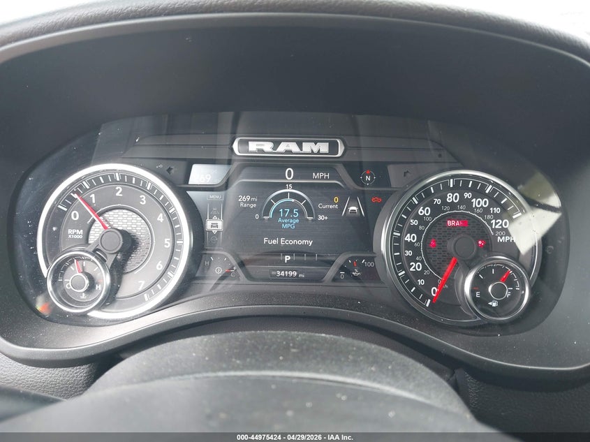 2025 Ram 1500 VIN 1C6SRFFP8SN518232 IAAI salvage auction — LEFT SIDE, Salvage (Illinois), sold $15,600 on 2026-07-29 (photo 7)