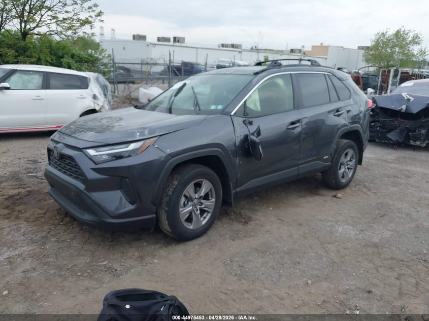 2025 Toyota Rav 4 VIN JTMRWRFV9SJ090016 IAAI salvage auction — LEFT SIDE, Salvage Title, sold $8,400 on 2026-07-10 (photo 2)