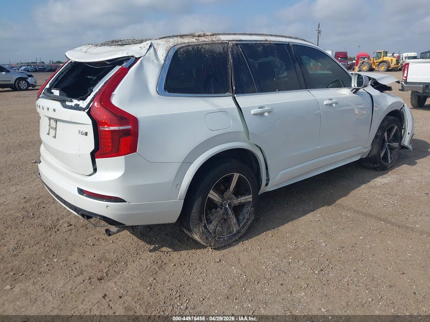 2017 Volvo Xc90 VIN YV4A22PM0H1174558 IAAI salvage auction — ROLLOVER, Non-Repairable (Texas), sold $1,050 on 2026-08-12 (photo 4)