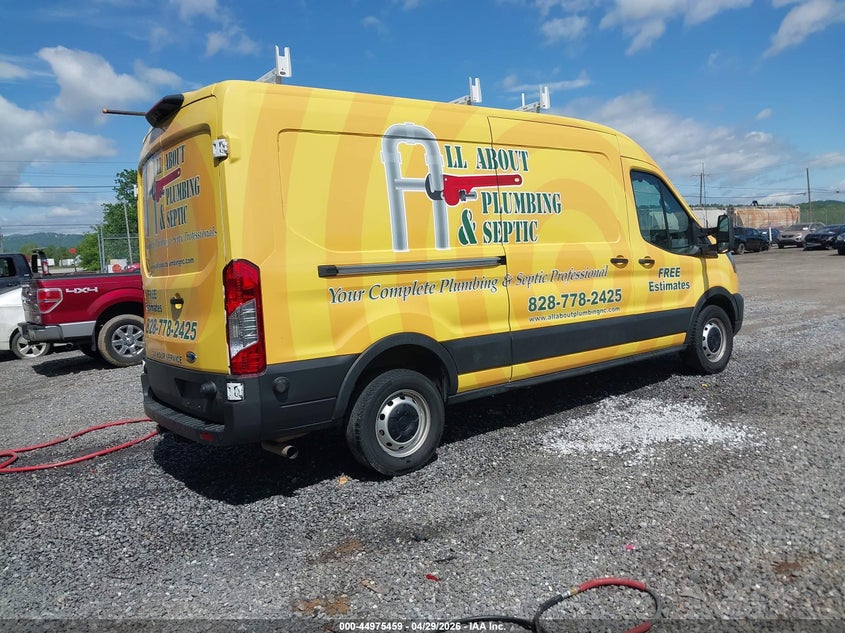 2024 Ford Transit VIN 1FTBR1C82RKB89435 IAAI salvage auction — FRONT END, Salvage Title, sold $14,550 on 2026-10-23 (photo 4)