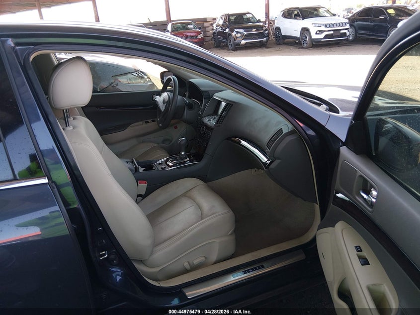 2011 Infiniti G VIN JN1CV6APXBM509783 IAAI salvage auction — FRONT END, Salvage (Arizona), sold $1,300 on 2026-07-14 (photo 5)