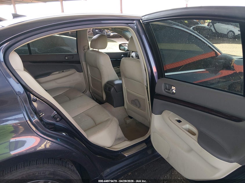 2011 Infiniti G VIN JN1CV6APXBM509783 IAAI salvage auction — FRONT END, Salvage (Arizona), sold $1,300 on 2026-07-14 (photo 8)