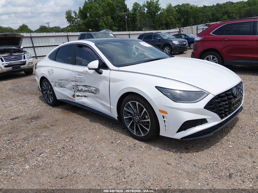 2022 Hyundai Sonata VIN KMHL34J25NA204608 IAAI salvage auction — RIGHT SIDE, Salvage (Texas), sold $9,150 on 2026-07-13 (photo 1)
