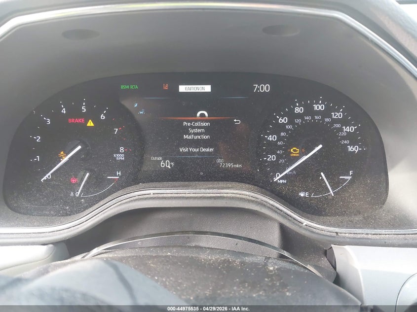 2022 Toyota Avalon VIN 4T1JZ1FB8NU076943 IAAI salvage auction — THEFT, Salvage Title, sold $12,025 on 2026-07-16 (photo 7)