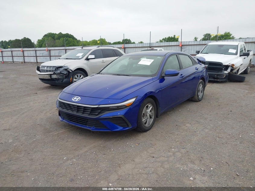 2024 Hyundai Elantra VIN KMHLL4DG1RU789683 IAAI salvage auction — REAR END, Salvage Title, sold $4,550 on 2026-07-29 (photo 2)