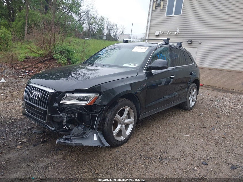 2017 Audi Q5 VIN WA1M2AFP6HA095590 IAAI salvage auction — LEFT FRONT, Salvage Title, sold $5,100 on 2026-09-08 (photo 2)