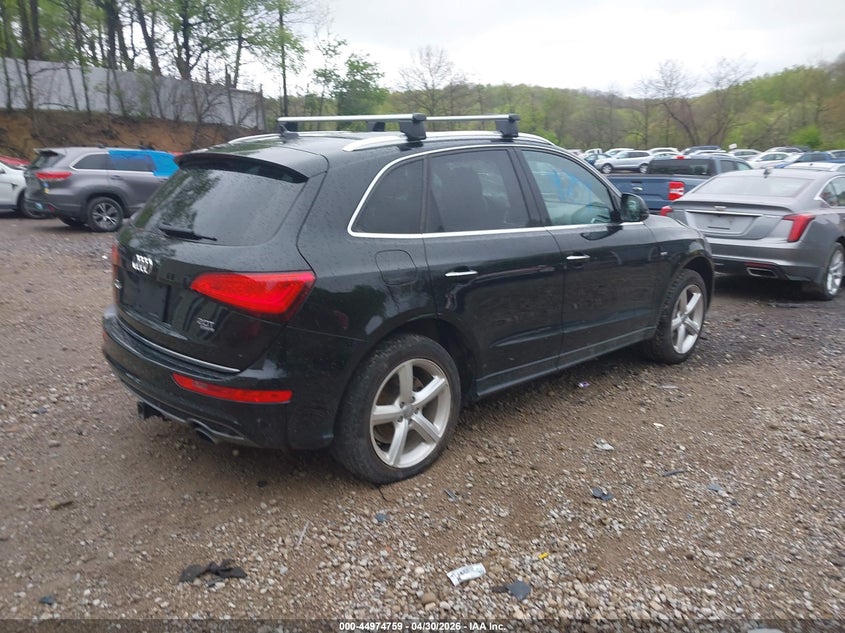 2017 Audi Q5 VIN WA1M2AFP6HA095590 IAAI salvage auction — LEFT FRONT, Salvage Title, sold $5,100 on 2026-09-08 (photo 4)