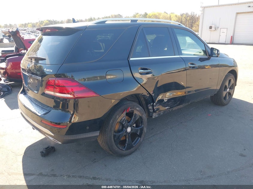 2016 Mercedes-benz Gle VIN 4JGDA5HB3GA794400 IAAI salvage auction — RIGHT SIDE, Mv-907A (New York), sold $7,100 on 2026-07-28 (photo 4)