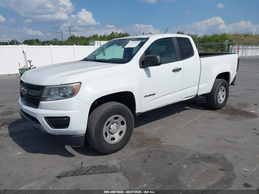 2018 Chevrolet Colorado VIN 1GCHSBEA0J1194289 IAAI salvage auction — REAR END, Salvage Title, sold $3,500 on 2026-07-10 (photo 2)