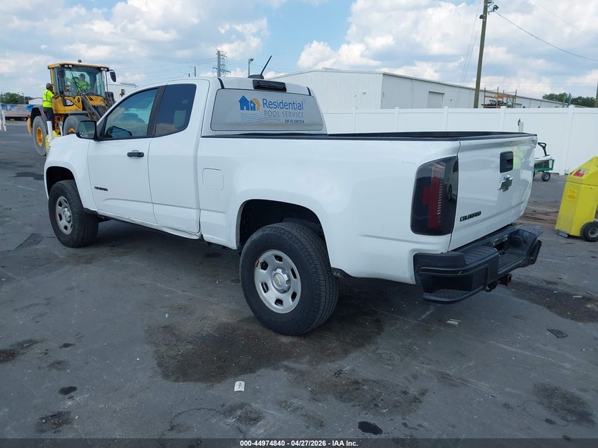 2018 Chevrolet Colorado VIN 1GCHSBEA0J1194289 IAAI salvage auction — REAR END, Salvage Title, sold $3,500 on 2026-07-10 (photo 3)