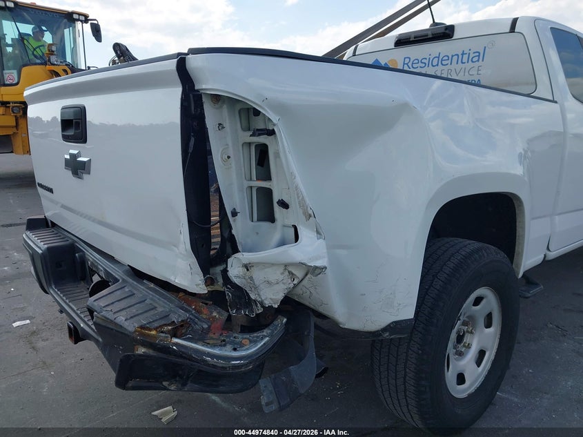 2018 Chevrolet Colorado VIN 1GCHSBEA0J1194289 IAAI salvage auction — REAR END, Salvage Title, sold $3,500 on 2026-07-10 (photo 6)