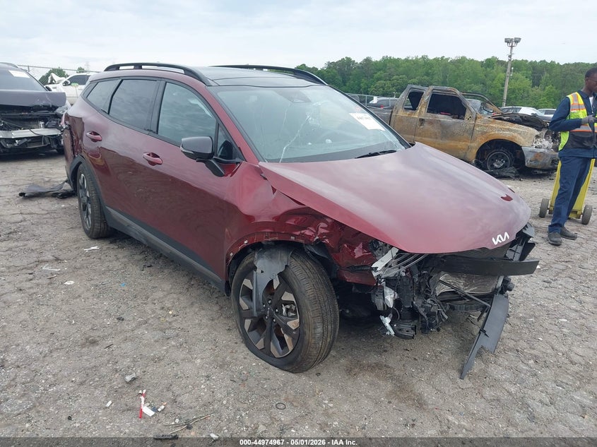 2023 Kia Sportage VIN 5XYK6CAF4PG103793 IAAI salvage auction — FRONT END, Salvage Title, sold $2,650 on 2026-07-22 (photo 1)