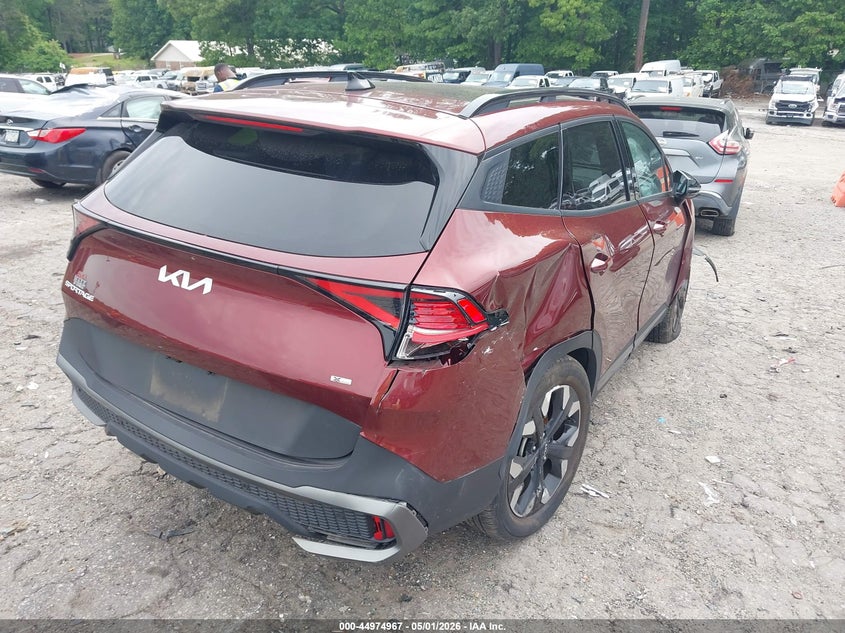 2023 Kia Sportage VIN 5XYK6CAF4PG103793 IAAI salvage auction — FRONT END, Salvage Title, sold $2,650 on 2026-07-22 (photo 4)