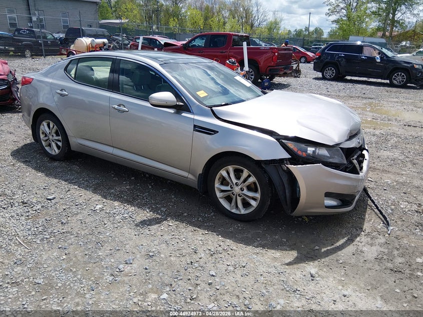 2013 Kia Optima VIN 5XXGN4A77DG111961 IAAI salvage auction — FRONT END, Salvage (West Virginia), sold $475 on 2026-07-08 (photo 1)