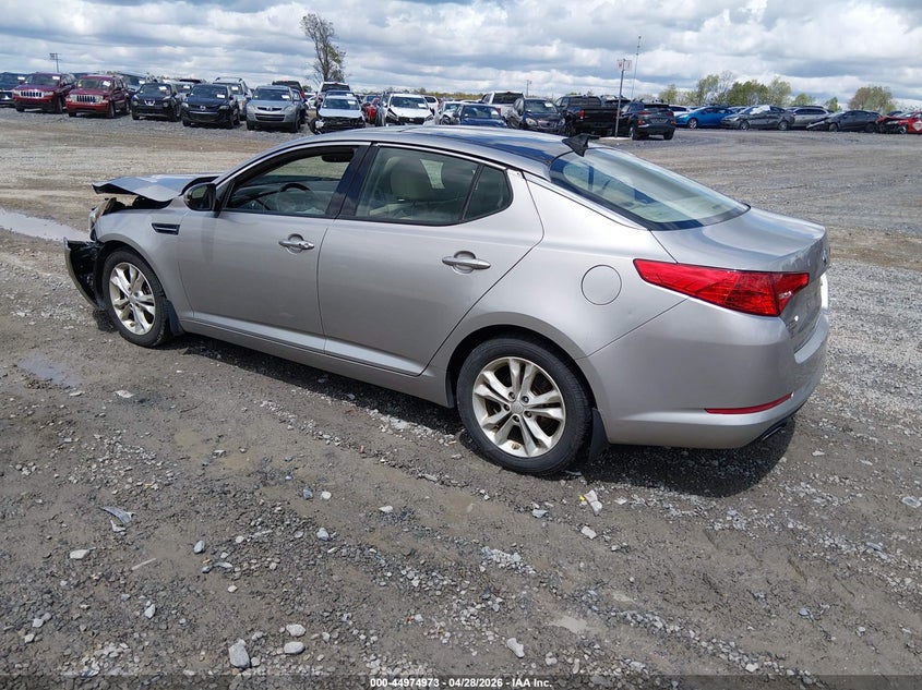 2013 Kia Optima VIN 5XXGN4A77DG111961 IAAI salvage auction — FRONT END, Salvage (West Virginia), sold $475 on 2026-07-08 (photo 3)