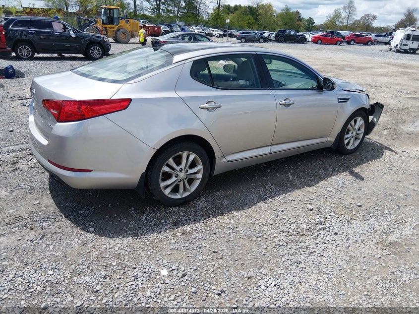 2013 Kia Optima VIN 5XXGN4A77DG111961 IAAI salvage auction — FRONT END, Salvage (West Virginia), sold $475 on 2026-07-08 (photo 4)