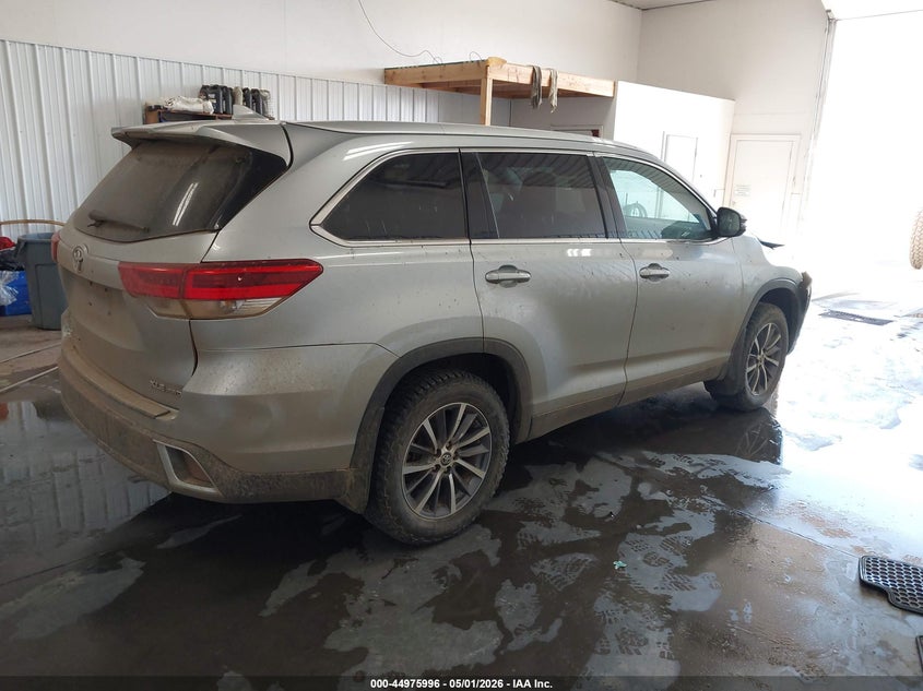 2019 Toyota Highlander VIN 5TDJZRFHXKS713094 IAAI salvage auction — FRONT END, Regular (South Dakota), sold $3,250 on 2026-07-28 (photo 4)